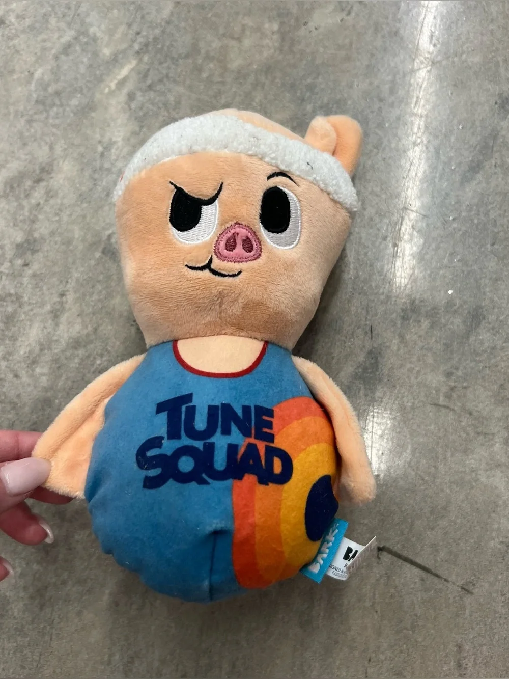 Barkbox x Space Jam Porky Pig Dog Toy